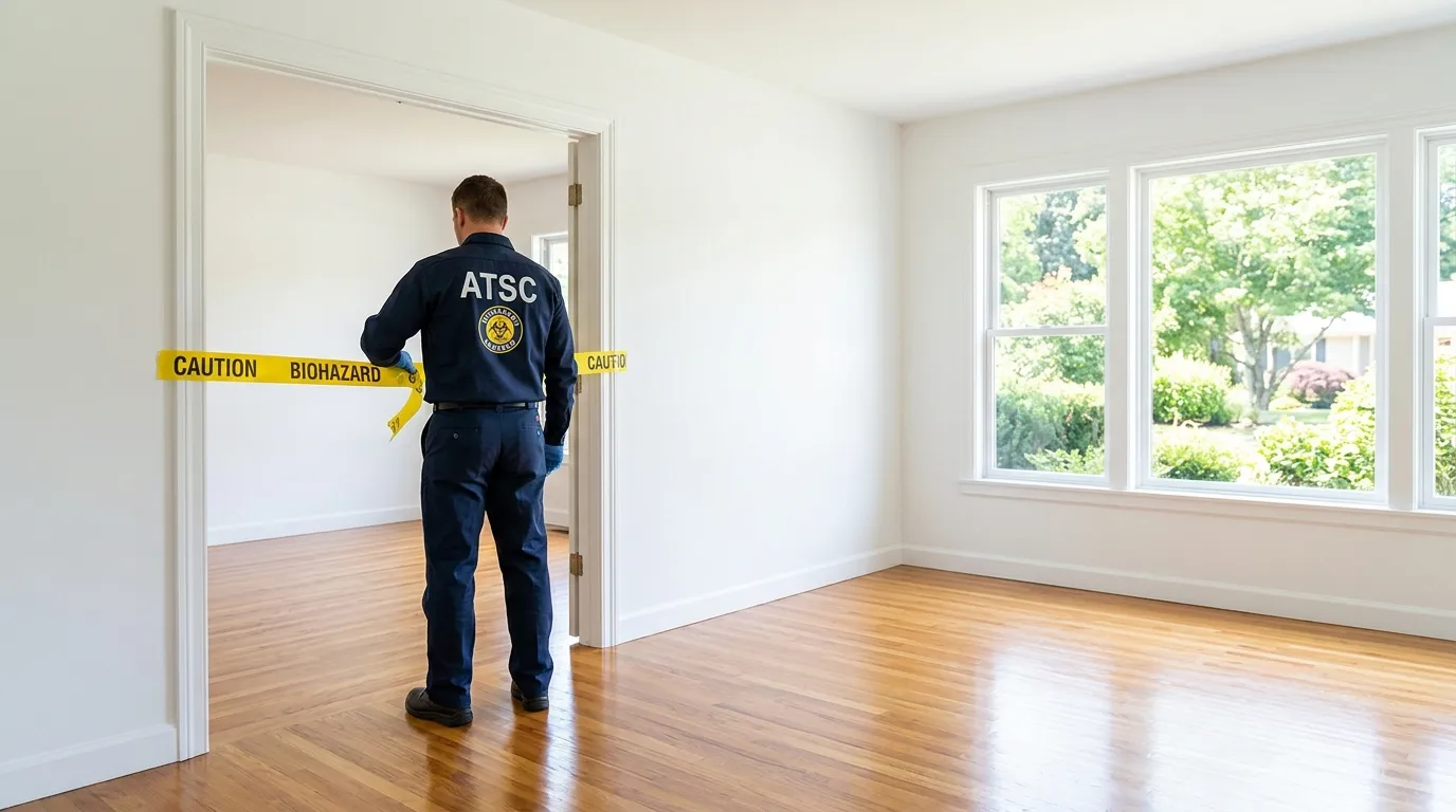 Certified biohazard cleanup crew performing Trauma Scene Cleanup in Lake Wales